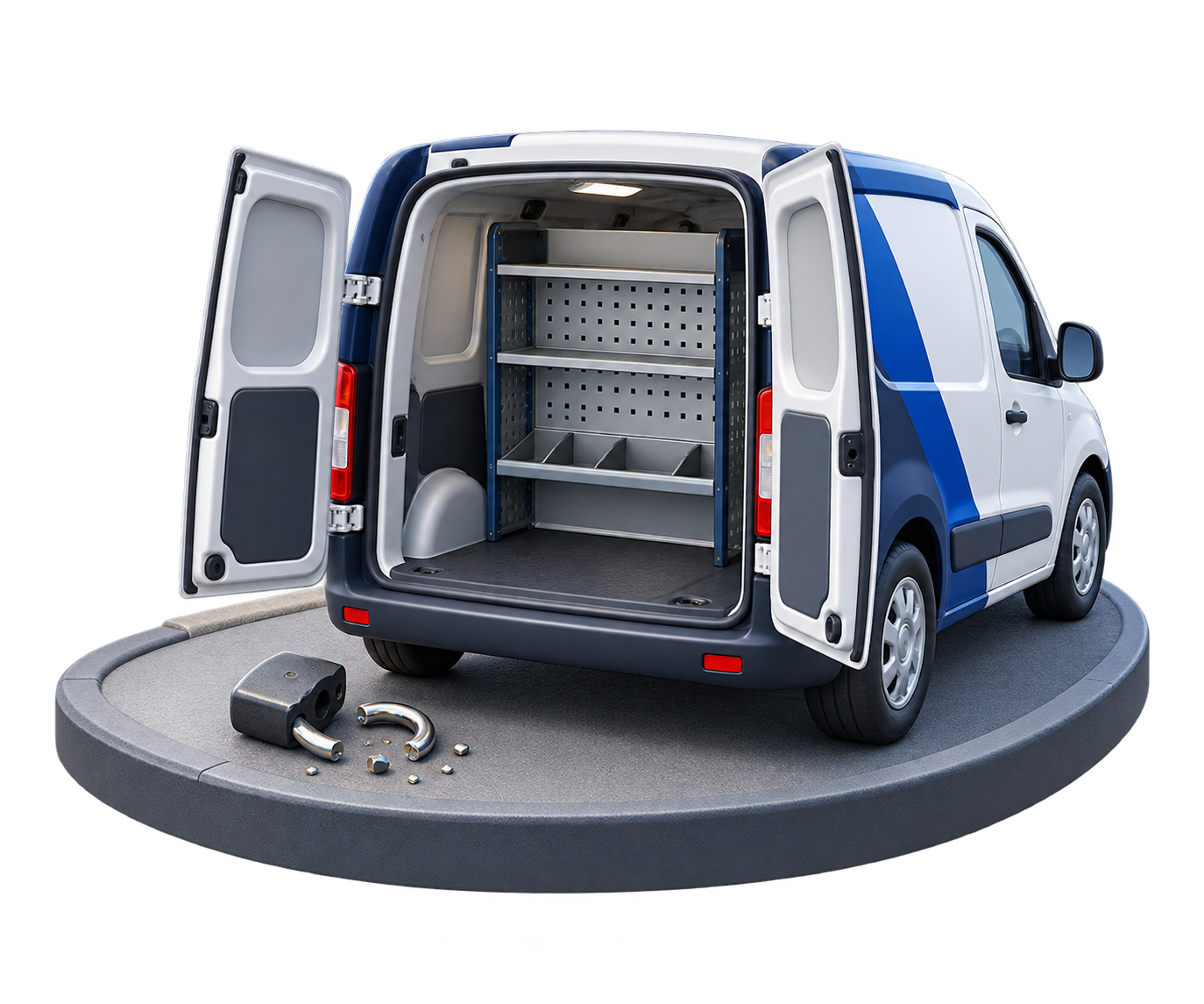 Illustration: tools stolen from a vehicle
